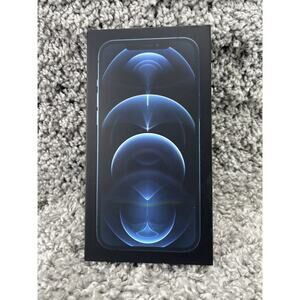 Apple iPhone 12 Pro Max Pacific Blue EMPTY BOX ONLY